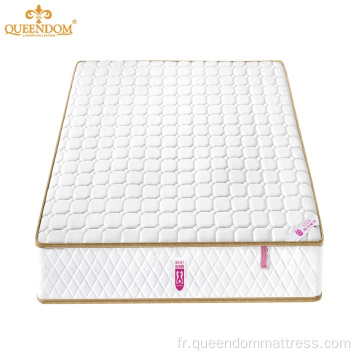 Matelas d&#39;hôtel de taille standard de haute qualité MOQ